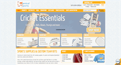 Desktop Screenshot of centralsports.org.uk