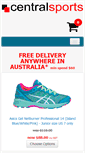 Mobile Screenshot of centralsports.com.au